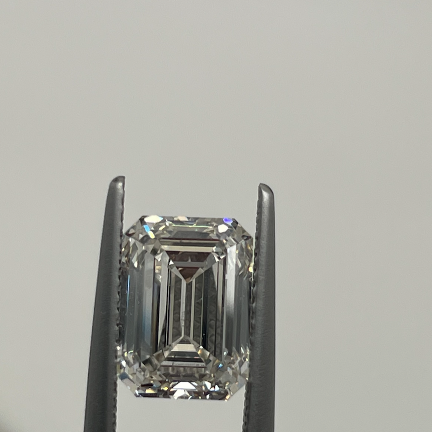 Emerald Cut Lab Grown Diamond 