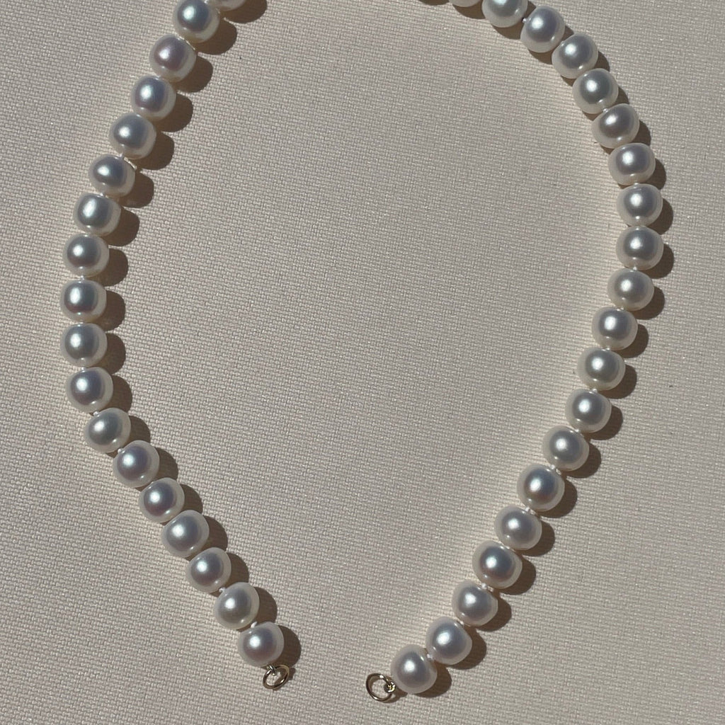 cream pearls