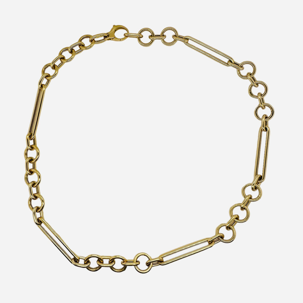 large link necklace